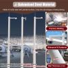 Security Camera Pole Extender and Tripod Mount, White Commercial CCTV Pole, 1.5 m (4.9 ft) view 3