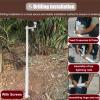Security Camera Pole Extender and Tripod Mount, White Commercial CCTV Pole, 1.5 m (4.9 ft) view 4