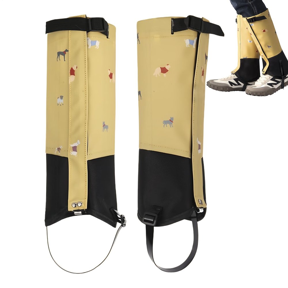Waterproof Adjustable Gaiters for Hiking Shoes