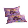 RIAVBAODG Cute Otter 3D-Printed Duvet Cover Set, Microfiber, Zipper Closure view 2