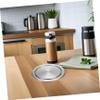 Sosoport 2-Pack Stainless Steel Round Recessed Swing Lids for Trash Bins view 4