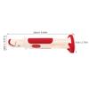 Hoement Silicone Anti-Scald Bowl Clip with Non-Slip Red Pads view 2