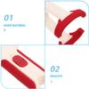 Hoement Silicone Anti-Scald Bowl Clip with Non-Slip Red Pads view 3