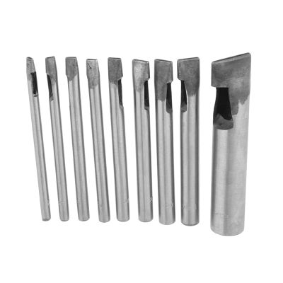 Oval Hole Punch Set, Leather Tool for Shoes and Bags, 9 Pieces