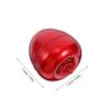 Beatifufu Apple-Shaped Tin Cans, 4-Pack, Red, Versatile for Home view 2