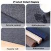 Non-Slip Chair Mat for Hard Floors, 120 x 100 cm, Dark Red view 2