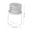 Mobestech 48-Piece Mini Glass Bottles with Lids, Tiny Transparent Glass Sample Containers with Screw Caps for Perfume Liquids and DIY Projects view 2