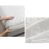 LDLCYCN White 120 x 200 cm Full Waterproof Mattress Protector, Deep-Pocket Fitted Cover for Mattresses up to 11 in, Breathable with 360° Elastic Band view 3