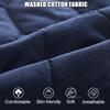 LDLCYCN White 120 x 200 cm Full Waterproof Mattress Protector, Deep-Pocket Fitted Cover for Mattresses up to 11 in, Breathable with 360° Elastic Band view 4