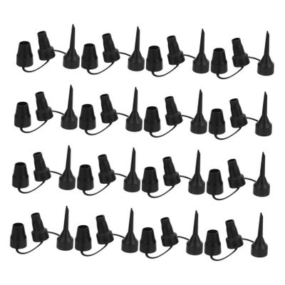 Kisangel 16-Piece Plastic Air Pump Nozzle Adapter Set