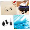 Kisangel 16-Piece Plastic Air Pump Nozzle Adapter Set view 3