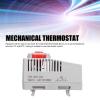 Garosa Mechanical Thermostat, 0–60°C NC, Flame-Retardant PC, DIN Rail Mount view 2