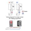 Garosa Mechanical Thermostat, 0–60°C NC, Flame-Retardant PC, DIN Rail Mount view 3