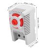 Garosa Mechanical Thermostat, 0–60°C NC, Flame-Retardant PC, DIN Rail Mount view 4