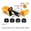 2.0T Pneumatic Terminal Crimping Tool AM-70 for Non-Insulated Cable Lugs, 6–70 mm², Hexagon view 2