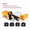 2.0T Pneumatic Terminal Crimping Tool AM-70 for Non-Insulated Cable Lugs, 6–70 mm², Hexagon view 3