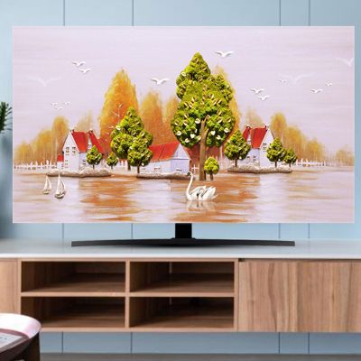 Serenitison Outdoor TV Cover, Waterproof Screen Protection for Flat-Screen TVs