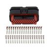 35-Pin Waterproof Female Connector 776164-1 for Automotive Accessories, Cable Connections, and ECU Wiring with Terminals (5 Sets) view 2