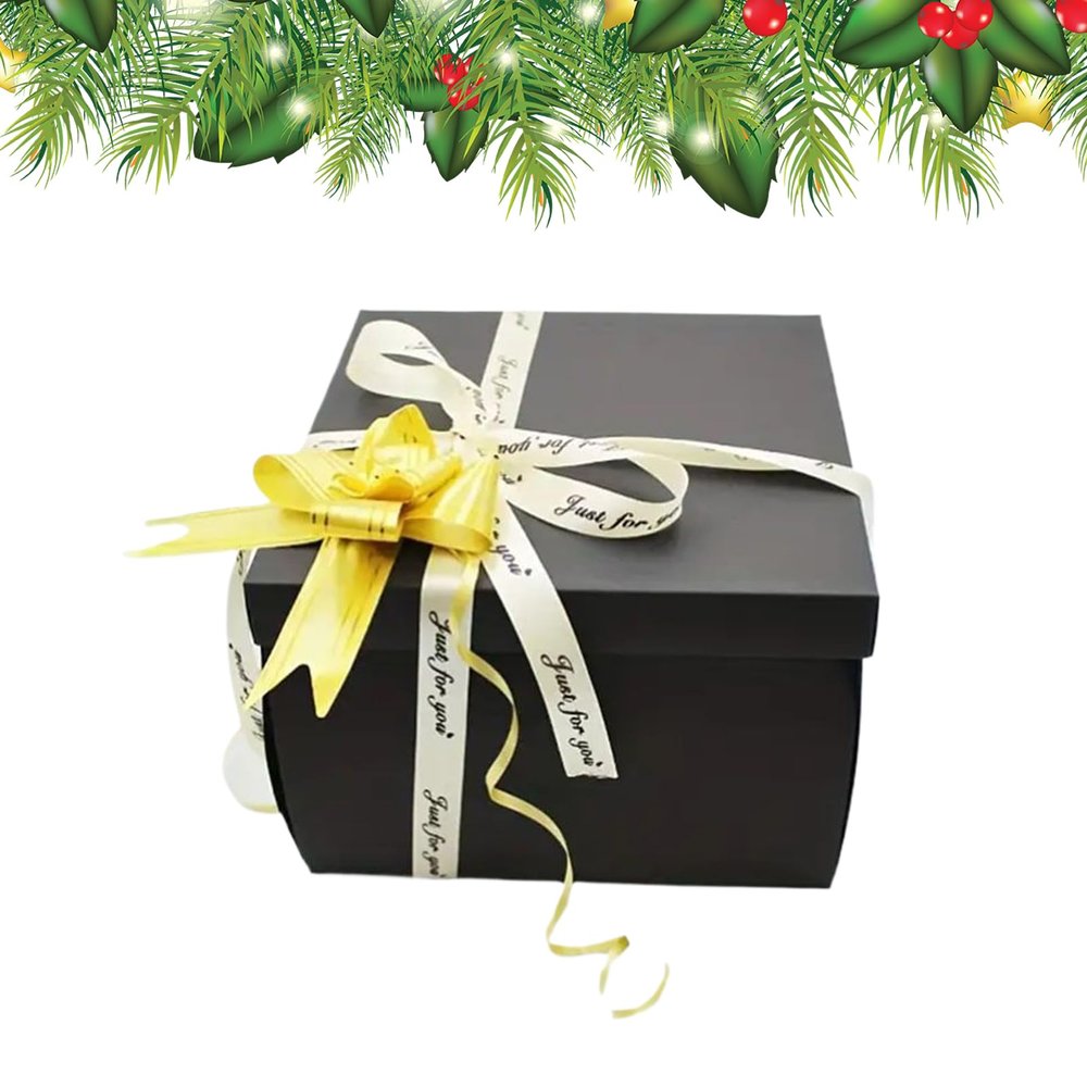 DIY Photo Box, 5-Layer Reusable Birthday Gift Box, Pop-Up