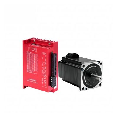 86 Closed-Loop Stepper Motor Set YK286EC80A1 with SSD2608H Driver and MS-S3 Encoder for 3D Printers and Sculpting Machines (YK286EC118A1)