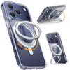 SURPHY Case for iPhone 17 Pro Max 6.9" with MagSafe, Stand, Clear view 1