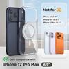 SURPHY Case for iPhone 17 Pro Max 6.9" with MagSafe, Stand, Clear view 2