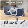 SURPHY Case for iPhone 17 Pro Max 6.9" with MagSafe, Stand, Clear view 4