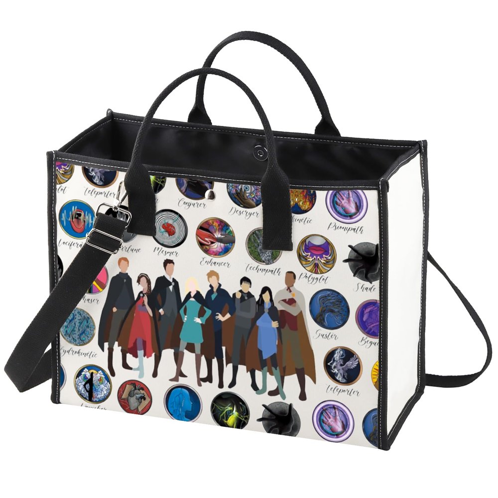 WZMPA "Keeper of the Lost Cities" Reusable Tote Bag for Book Lovers
