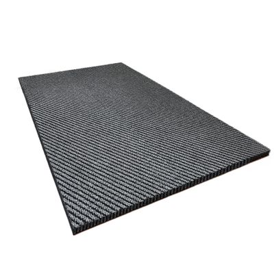 YHXAIQ Door and Dirt-Trapping Mat, Water-Absorbent and Non-Slip, Polyester + TPE, Gray, 90 x 100 cm