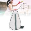 Asixxsix Tennis Racket Bag, Holds 2 Rackets, White view 3