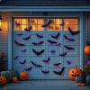36 Spooky Bat Stickers with LED Lights view 2