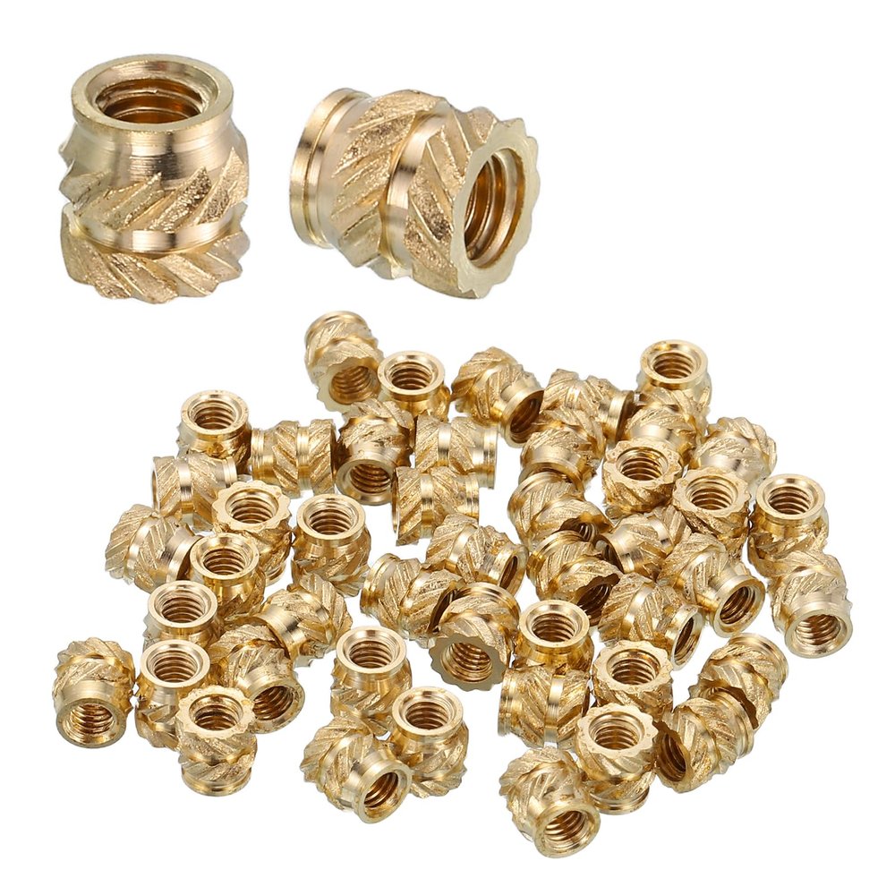 QUARKZMAN 28-Piece M4 Threaded Inserts, 5 mm L x 5.5 mm OD