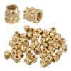 QUARKZMAN 28-Piece M4 Threaded Inserts, 5 mm L x 5.5 mm OD view 1