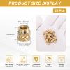 QUARKZMAN 28-Piece M4 Threaded Inserts, 5 mm L x 5.5 mm OD view 2