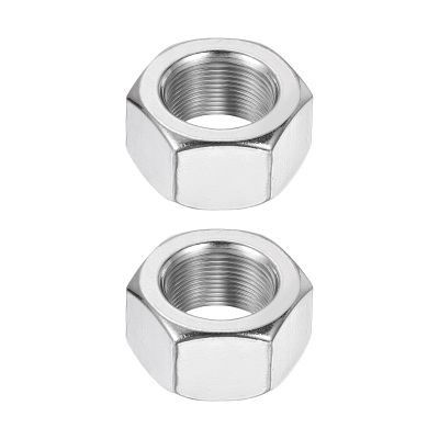 QUARKZMAN M18x1 mm Hex Nuts, 2-Pack, 304 Stainless Steel