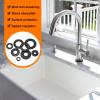 QUARKZMAN 240-Piece Black 304 Stainless Steel Washers, M2.5 view 4