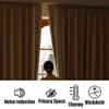 FEIJDON Blackout Curtain 210 x 305 cm, Thermal Curtain with Grommets, Beige view 2