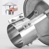 Stainless Steel Chimney Cap, Rain Hood, Round, 100–250 mm, 170 mm Variant view 4
