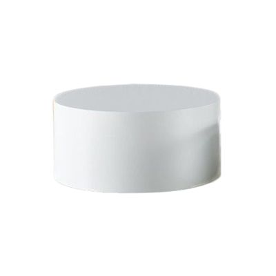 White Round Cylinder Stand, 39.9 x 30 cm, Display Stand for Wedding Dresses, Shoes, Cosmetics, and Food
