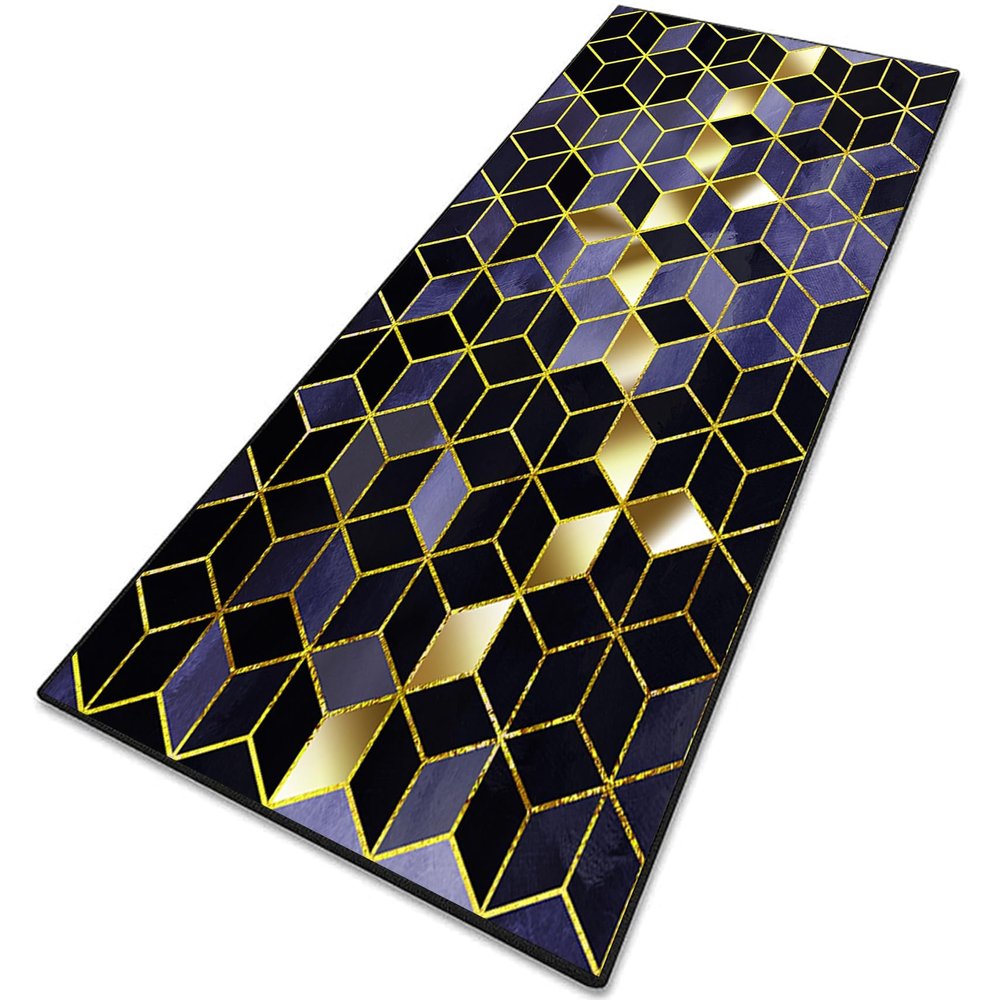 CONGCLI Living Room Runner Rug 90 x 120 cm, Absorbent, Durable, Antistatic and Non-Slip