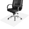 Clear Office Chair Mat, Transparent PVC Floor Protector for Hard Floors, 1.5 mm, Rectangular, 90 x 270 cm view 1