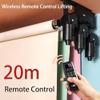 ZMJGLL Motorized Electric Background Support System Kit with Floor and Wall Mounts and Remote Control for Photo Studio Backgrounds, Versatile Photography Setup (6 Rollers) view 2