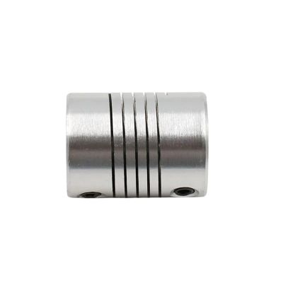 Precision Coupling, 1-Piece 5 × 8 mm Motor Jaw Shaft Coupling, OD 19 × 25 mm, 3/4/5/6/6.35/7/8/10 mm (3 × 6.35)