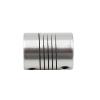 Precision Coupling, 1-Piece 5 × 8 mm Motor Jaw Shaft Coupling, OD 19 × 25 mm, 3/4/5/6/6.35/7/8/10 mm (3 × 6.35) view 1