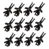 12 Black L Train Couplers for 1:87 HO Model Trains view 2