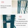 ASerZenith Rolling Ball Cart, Foldable Sports Ball Storage Cart with Lid, Large-Capacity Basketball Organizer, Silver, 80 × 60 × 70 cm view 3