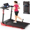 Folding Walking Pad Treadmill for Home, 1–12 km/h, 6-in-1, 10% Incline view 1