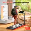 Folding Walking Pad Treadmill for Home, 1–12 km/h, 6-in-1, 10% Incline view 2