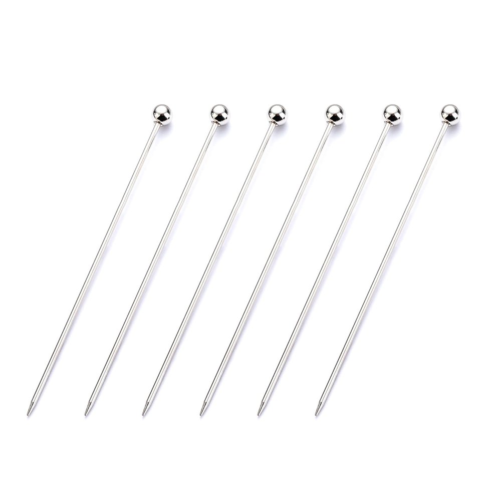 MISUVRSE Stainless Steel Cake Testers, Reusable, 6-Piece Set
