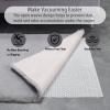 Non-Slip Rug Pad 45.3 x 86.6 in, Washable and Reusable view 2